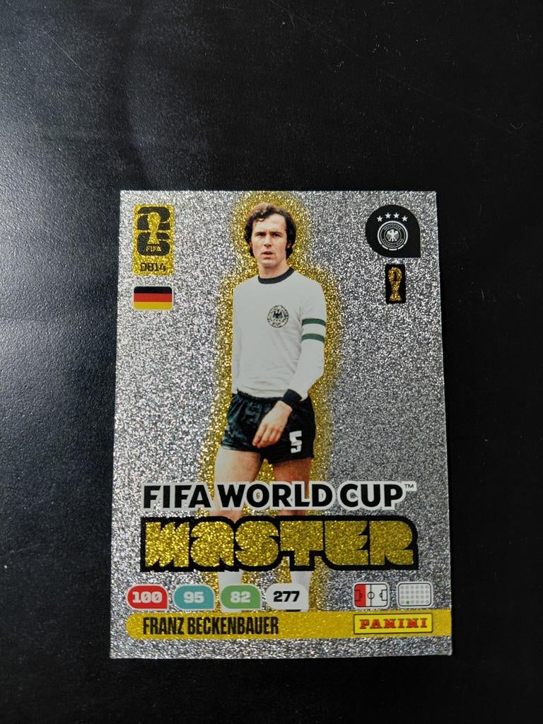 Franz beckenbauer (fifa world cup master) panini wk 2026, Verzamelen, Ophalen of Verzenden, Nieuw, Buitenlandse clubs, Poster, Plaatje of Sticker