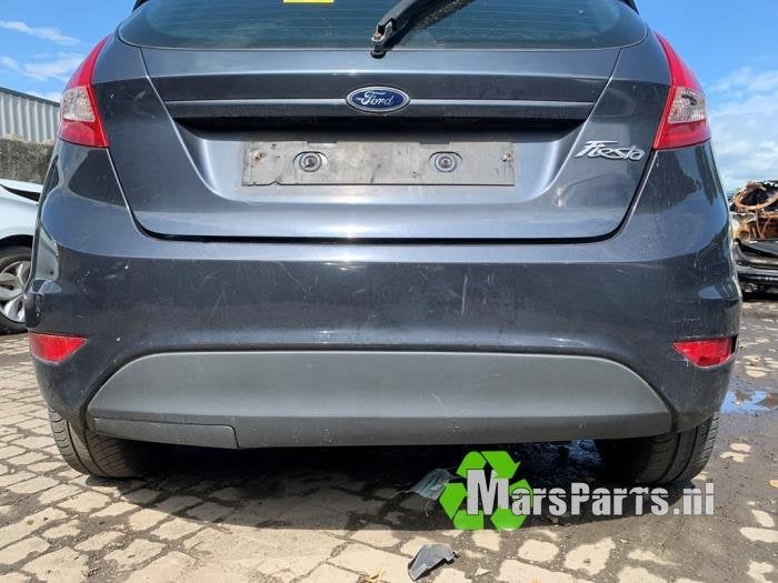 Achterbumper van een Ford Fiesta