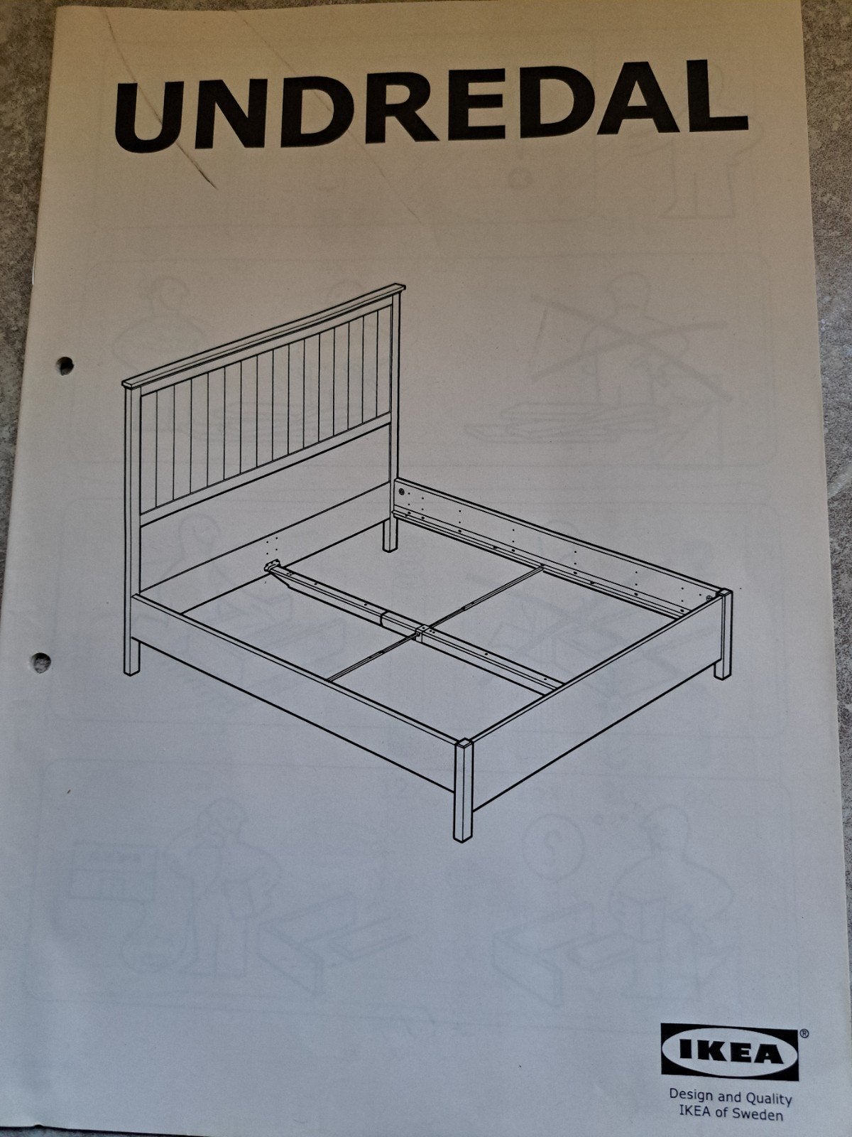 IKEA Undredal bed 180x200 met elektrische bodems + matrassen, Ophalen, Wit, Tweepersoons, Zo goed als nieuw