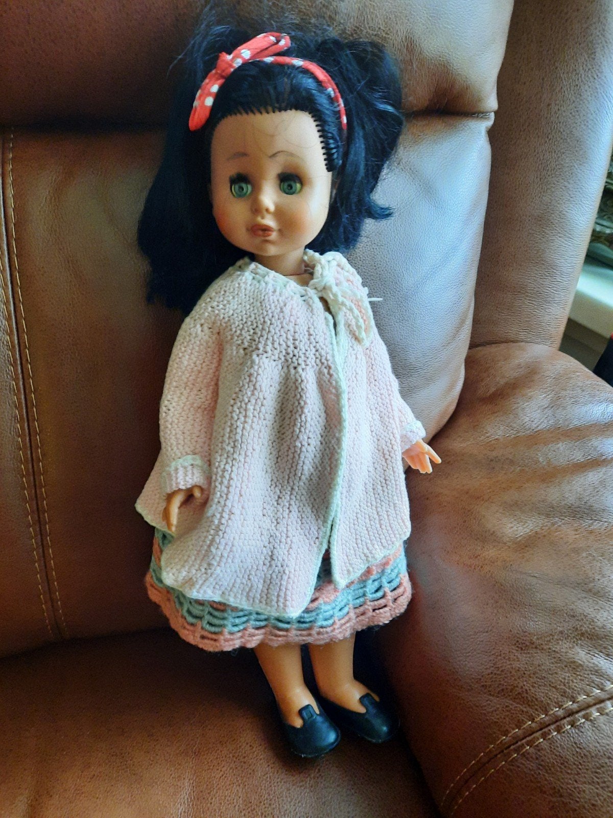 Vintage pop met gehaakte kleding, Gebruikt, Onbekend, Ophalen of Verzenden, Onbekend