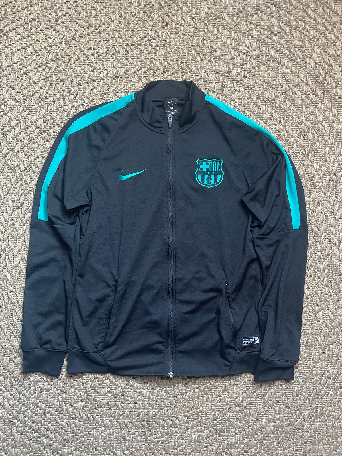 Nike FC Barcelona Trainingsjack Maat M, Maat M, Ophalen of Verzenden, Zo goed als nieuw, Trainingspak