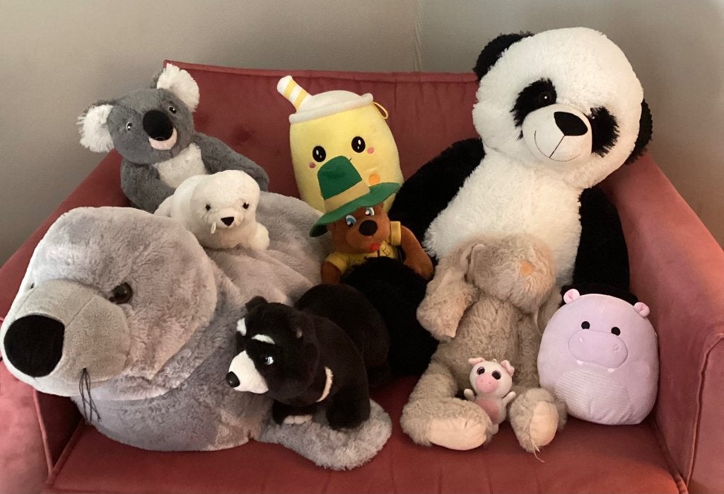 Diverse knuffels (10 stuks), Ophalen, Overige karakters, Overige typen, Zo goed als nieuw