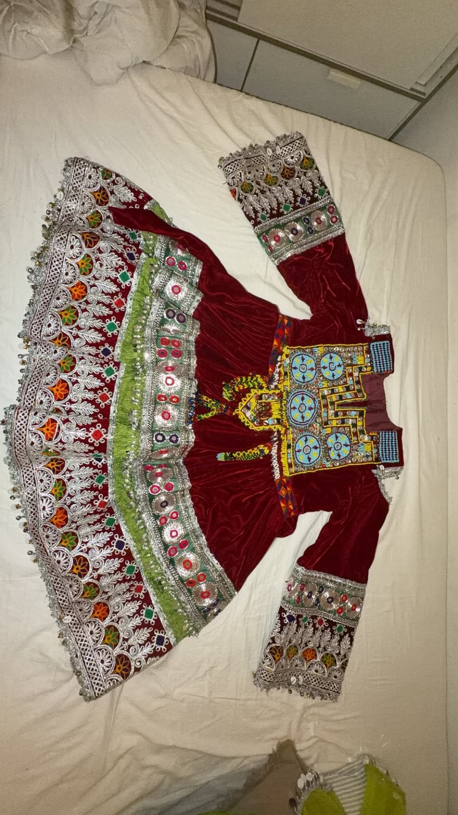 Afghaanse jurk, Verzenden, Nieuw, Knielengte