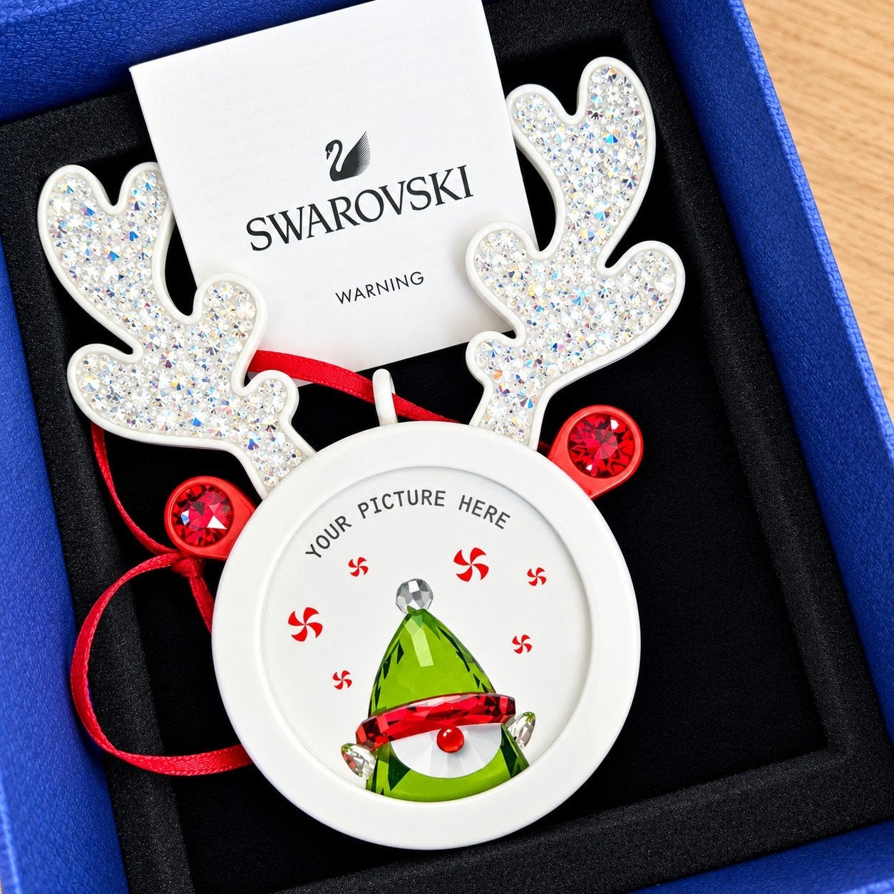 Swarovski boomversiering ornament, Ophalen of Verzenden, Nieuw, Overige typen