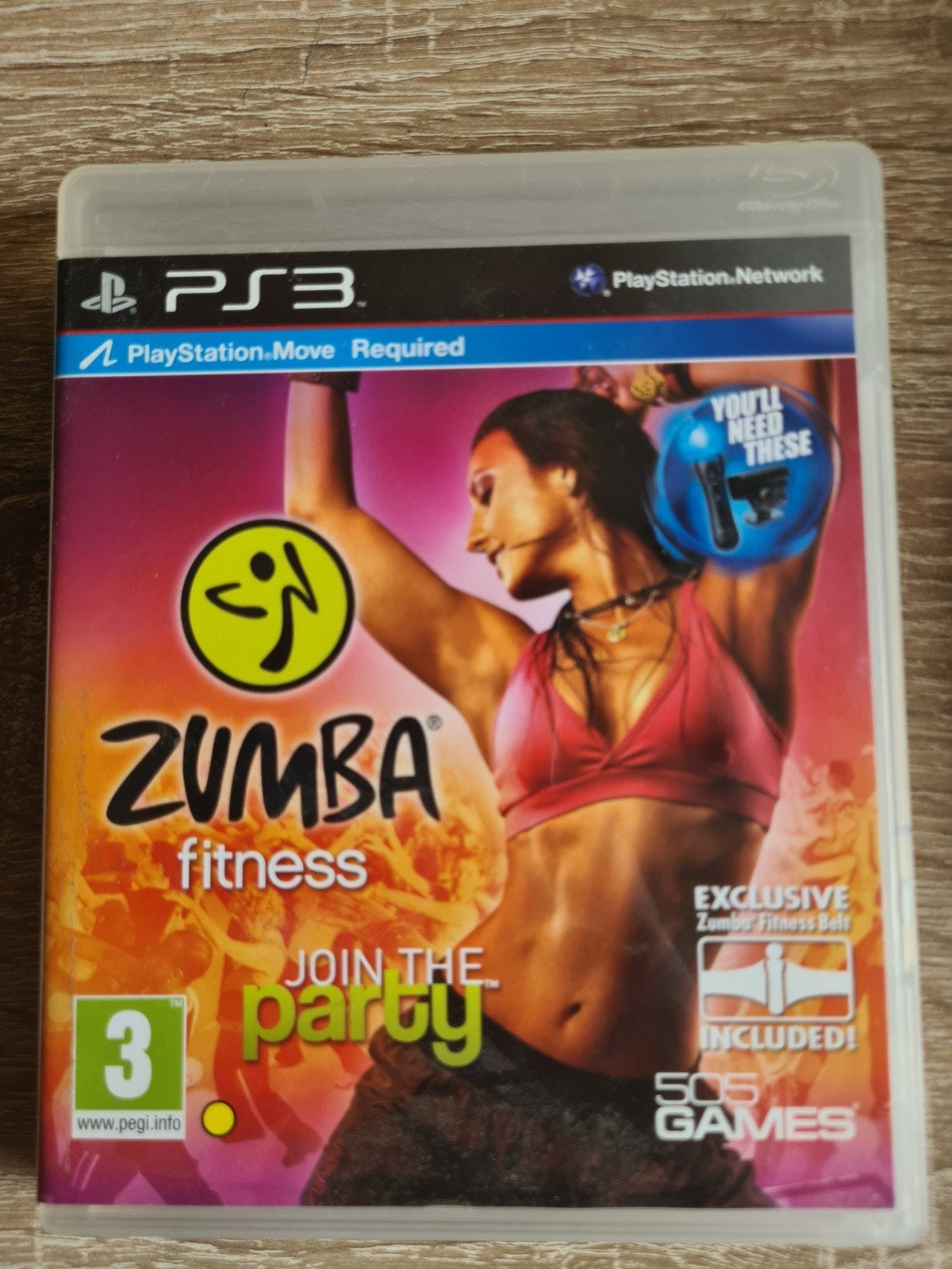 Zumba Fitness PS3 - Krasvrij & (PlayStation 3), Ophalen, 1 speler, Zo goed als nieuw, Vanaf 3 jaar