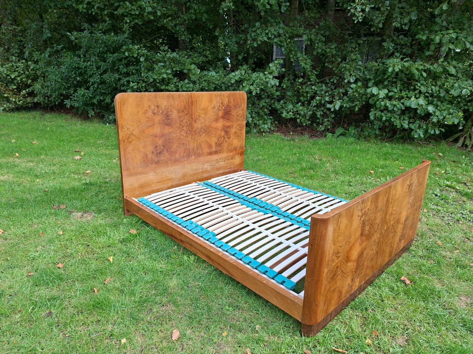 Prachtig oud klassiek twijfelaar bed, hotel chique, Ophalen, Gebruikt, Hotel chique, oud, 140 cm
