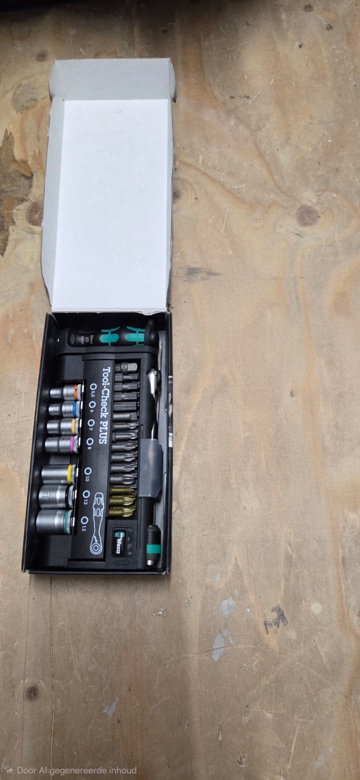 Wera Tool-Check PLUS Bitset en Doppenset, Ophalen of Verzenden, Zo goed als nieuw, Bitset, Overige merken