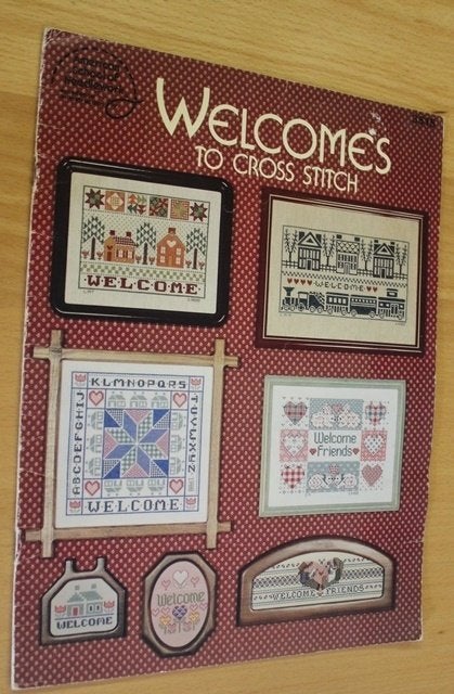 Welcomes   to cross stitch, Hobby en Vrije tijd, Ophalen of Verzenden, Zo goed als nieuw, Handborduren, Patroon