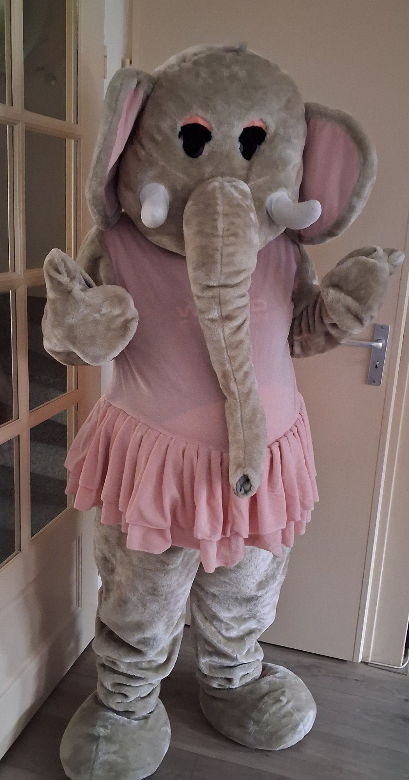 mascotte pak  olifant, Ophalen, Zo goed als nieuw, Verjaardag