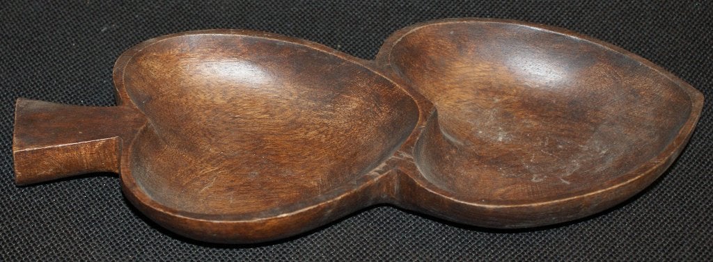 SOSAN - Filippijnse serveerschotel in exotisch hout - 60's, Ophalen of Verzenden
