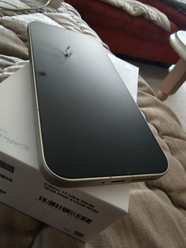 XIAOMI 17 ULTRA 512GB EU VERSIE, Ophalen, Zo goed als nieuw, Zwart