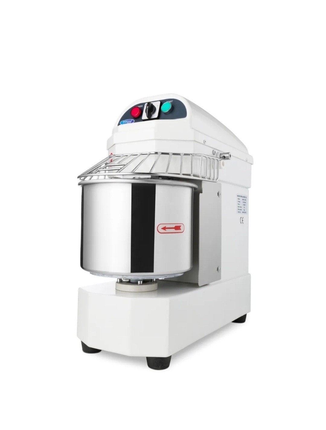 Spiraalkneder 10 L  6 Kg Deeg
230V, Zakelijke goederen, Horeca | Keukenapparatuur, Ophalen of Verzenden