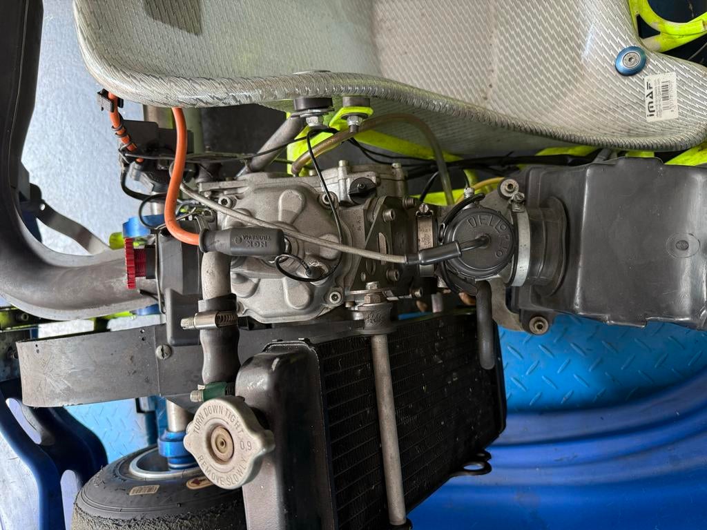 Rotax Kart met IMF stoel en toebehoren, Ophalen of Verzenden, Gebruikt, Kart