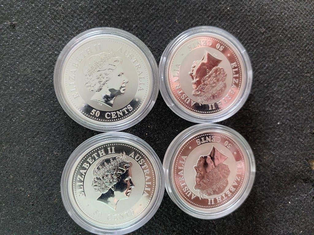 Lunar 1 1/2 oz, Postzegels en Munten, Munten | Oceanië, Ophalen of Verzenden, Zilver
