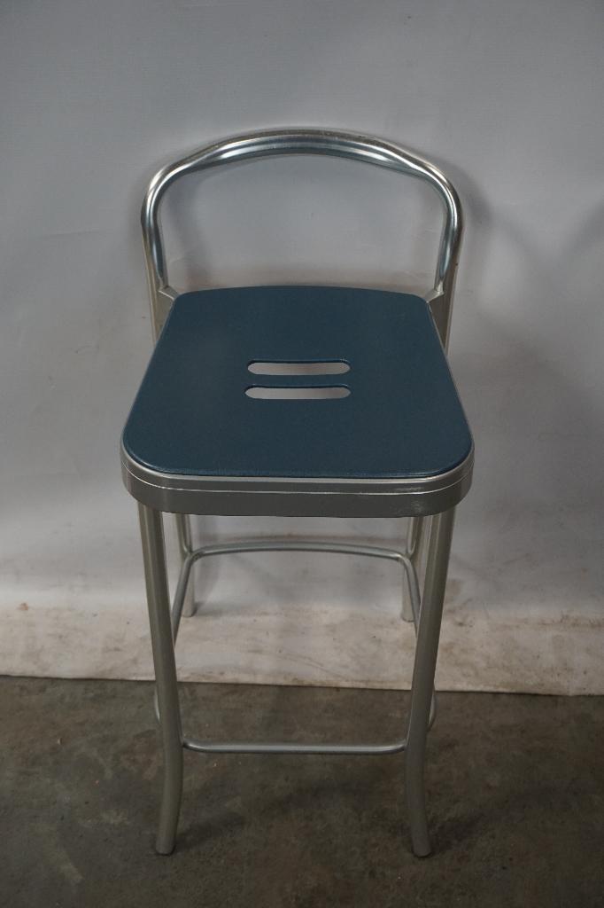 Kartell Mauna-kea barkrukken barkruk krukken, Huis en Inrichting, Barkrukken, Ophalen, Met voetsteun, 60 tot 90 cm, Metaal