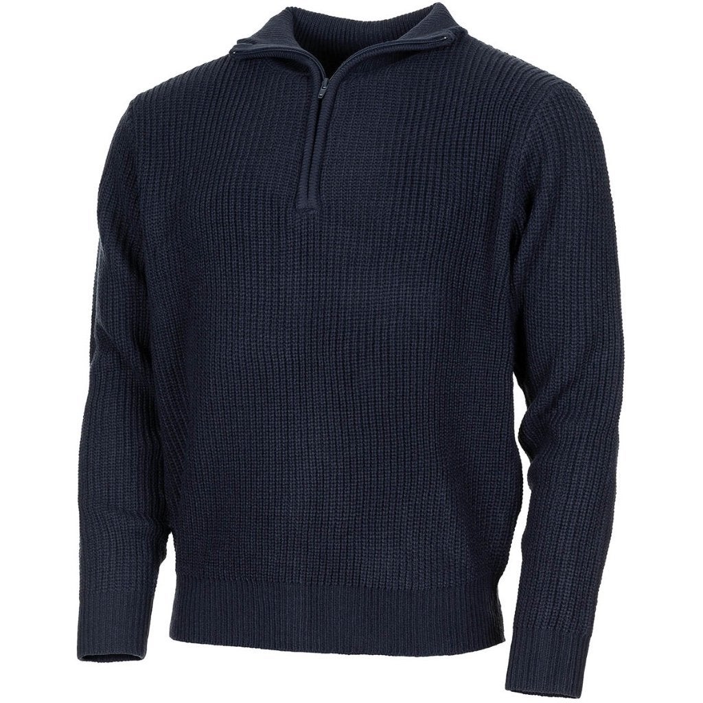 MFH - "Troyer" Trui - Marine Blauw - Maat: M, Ophalen of Verzenden, Marine, Nederland, Kleding of Schoenen