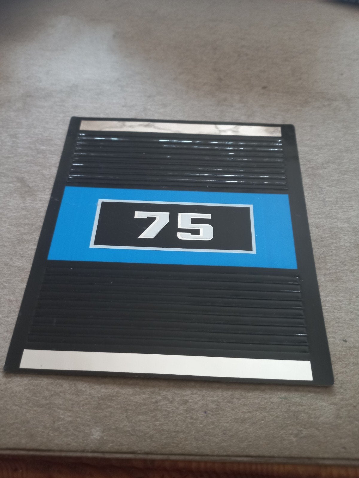 75 sticker mercury  motor, Ophalen of Verzenden, Zo goed als nieuw