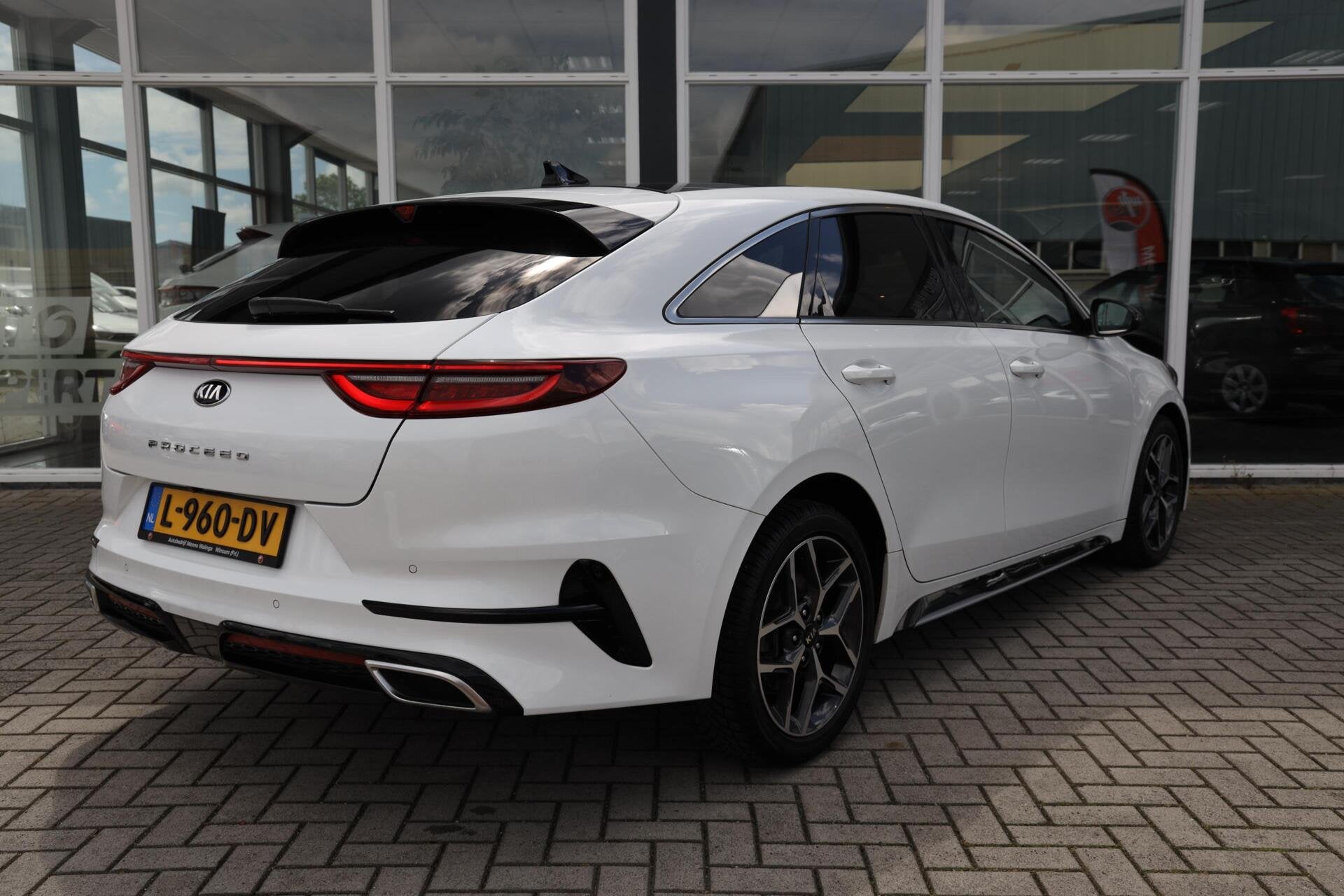 Kia ProCeed 1.0 T-GDI GT-Line|Panorama|Camera|Navi|Apple car, Voorwielaandrijving, Gebruikt, Euro 6, Wit