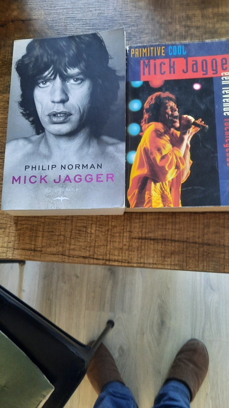 2 boeken van Mickey jagger, Ophalen of Verzenden