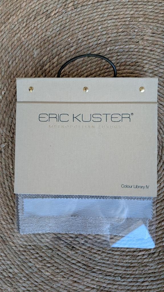 Stalenboek Eric Kuster Metropolitan Luxury Colour Library IV, Ophalen, Overige materialen, Gebruikt, 30 tot 120 cm