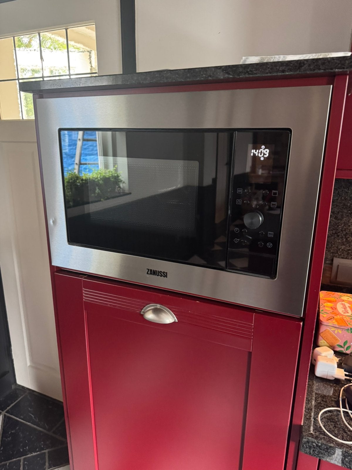 Zanussi magnetron, Ophalen, Gebruikt, Inbouw