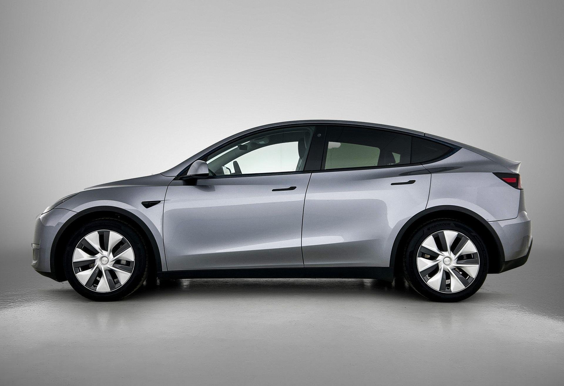 Tesla Model Y Long Range AWD 75 kWh 351 PK | Automaat | Navi, Auto's, Tesla, Stof, Gebruikt, 495 min, Origineel Nederlands