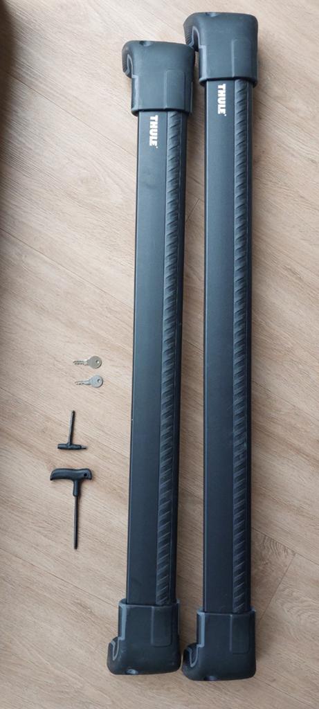 Thule Wingbar Edge 9595B zwarte dakdragers, Auto diversen, Dakdragers, Ophalen