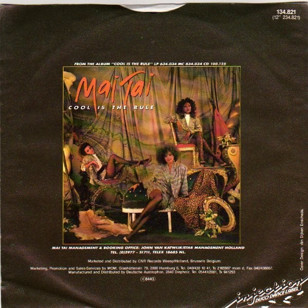 Mai tai - fight fire with fire, 7 inch, Dance, Ophalen of Verzenden, Zo goed als nieuw