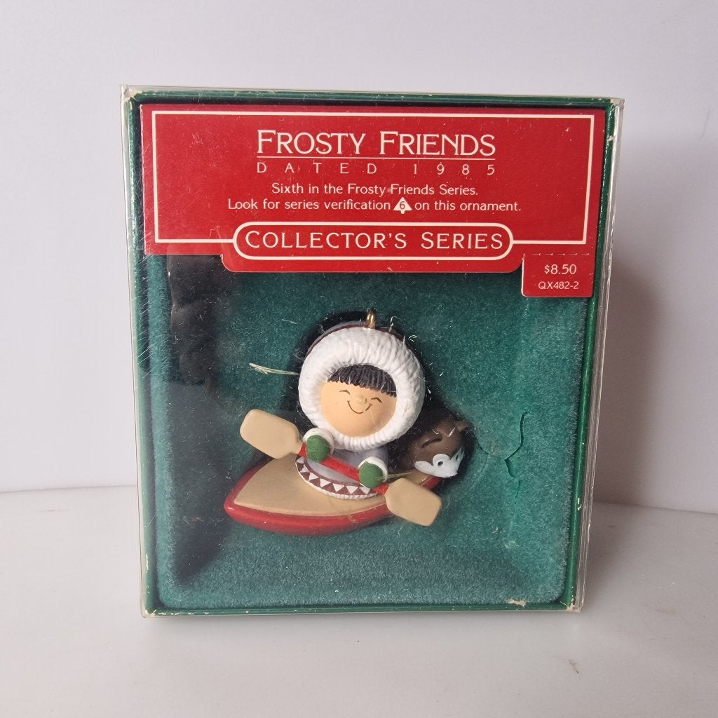 Hallmark Ornament Frosty Friends Christmas vintage 1985, Ophalen of Verzenden, Zo goed als nieuw