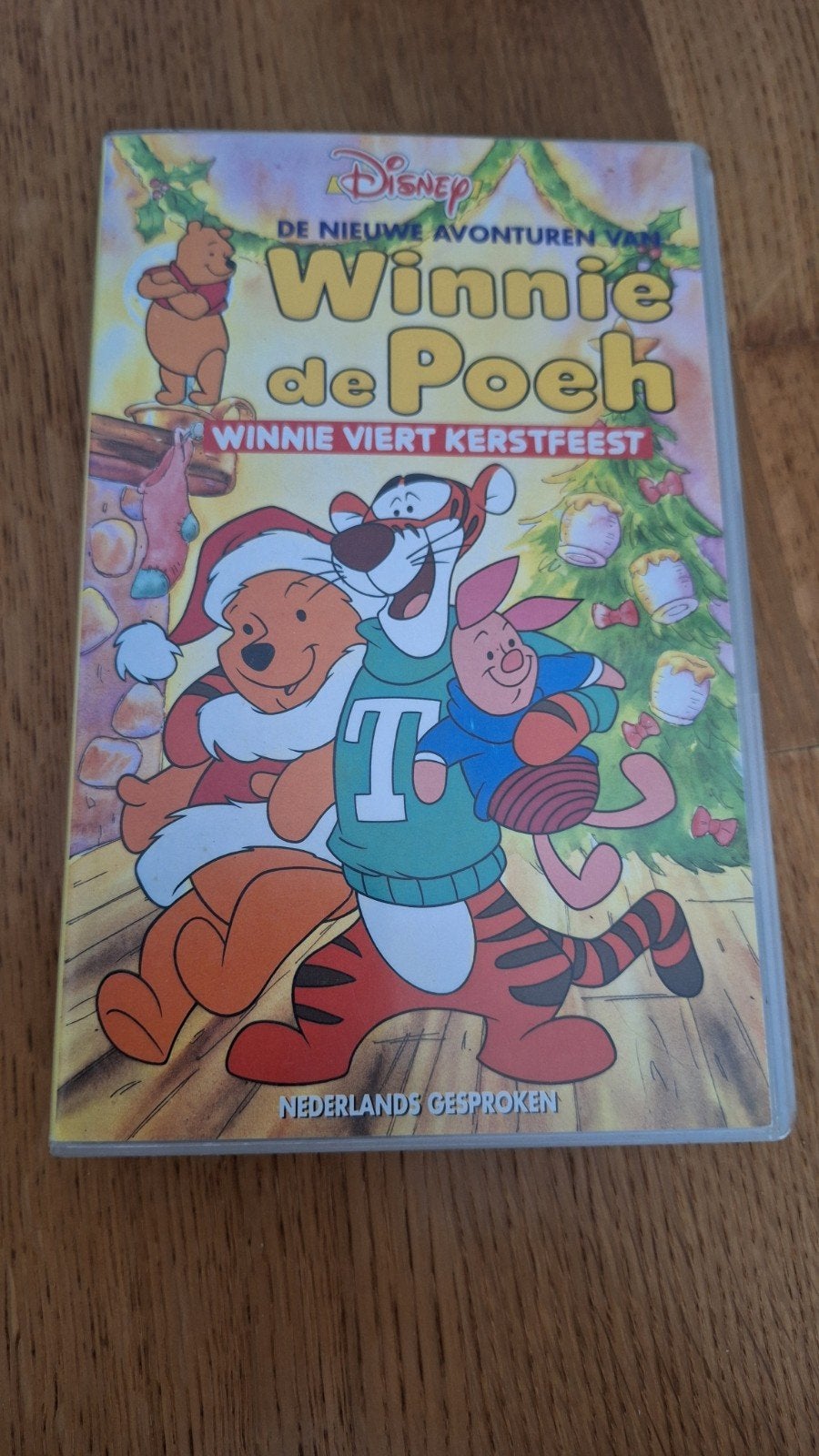 Winnie de Poeh viert Kerstfeest VHS (Nederlands gesproken), Gebruikt, Alle leeftijden, Kinderprogramma of -film, VHS