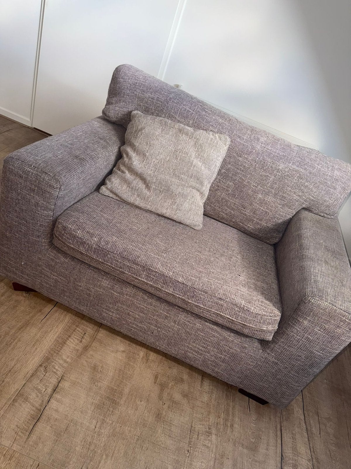 Loveseat, Huis en Inrichting, Banken | Sofa's en Chaises Longues, Ophalen, Gebruikt, Tweepersoons, 75 tot 100 cm