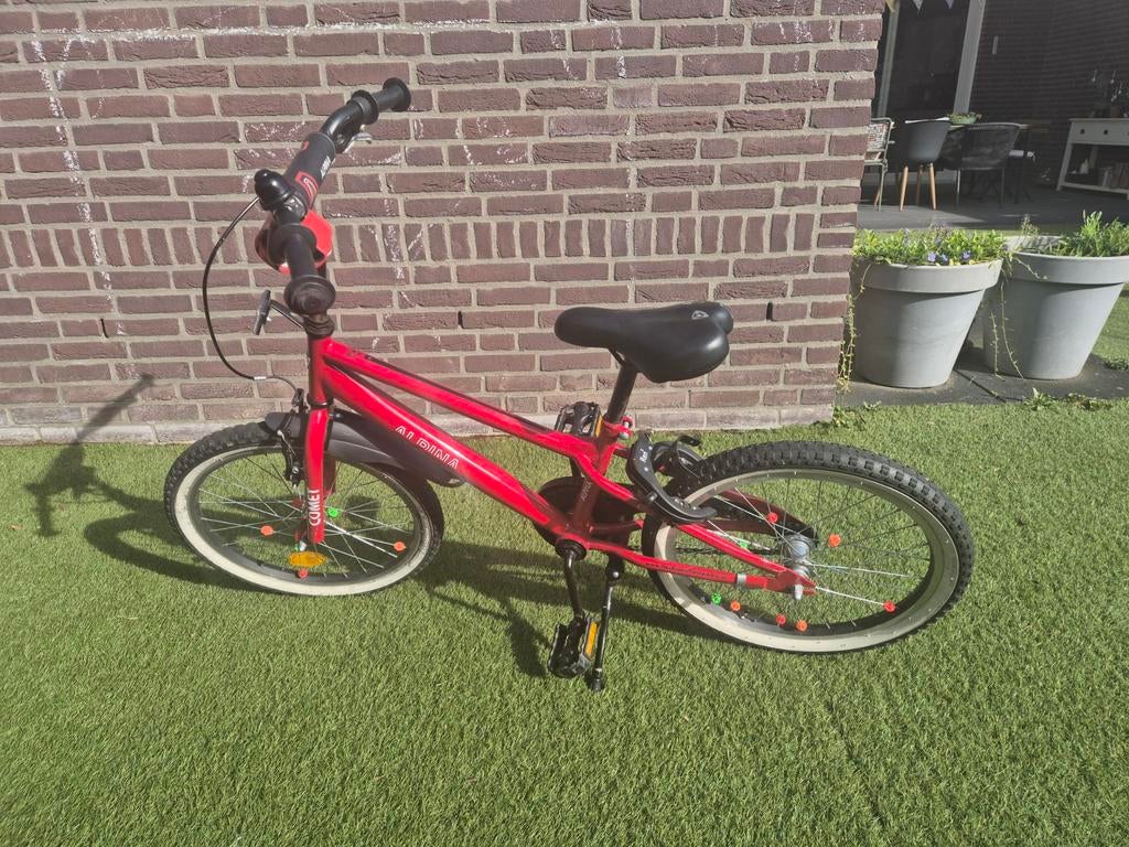 Alpina Comet 20 inch rode kinderfiets, Fietsen en Brommers, Fietsen | Jongens, Ophalen, Gebruikt, Alpina, Handrem