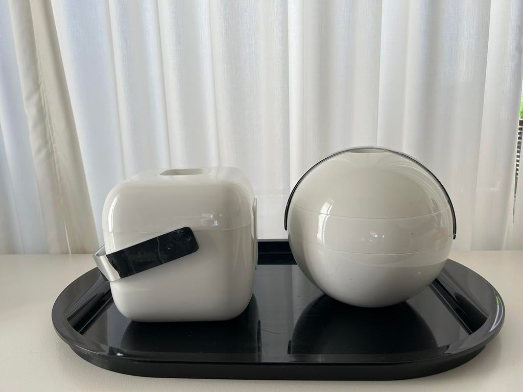 Guzzini italiaanse design ijsemmer space age, Huis en Inrichting, Ophalen of Verzenden, Zo goed als nieuw