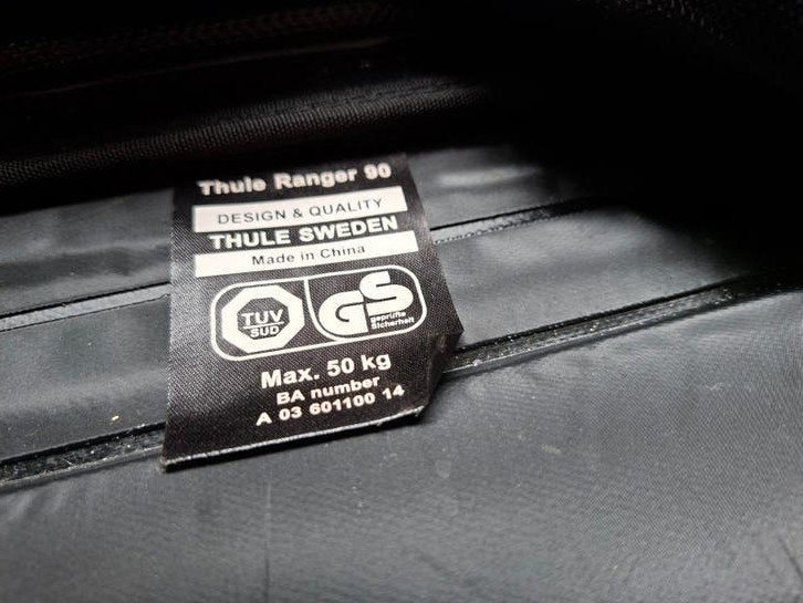 Thule Ranger 90 opvouwbare dakkoffer - Compact en Ruim, Auto diversen, Dakkoffers, Ophalen, Zo goed als nieuw