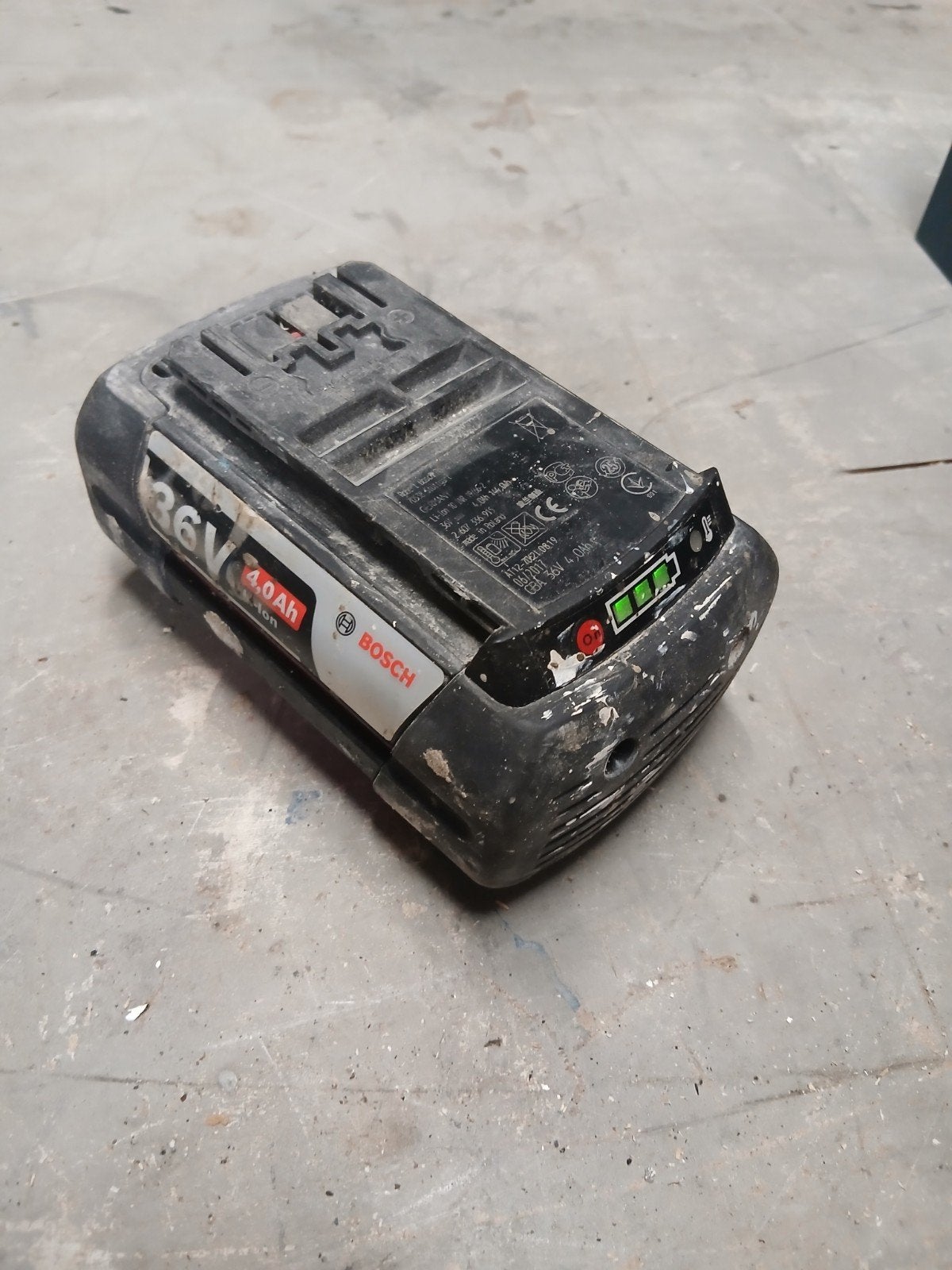 Bosch 36v accu 4ah, Ophalen of Verzenden