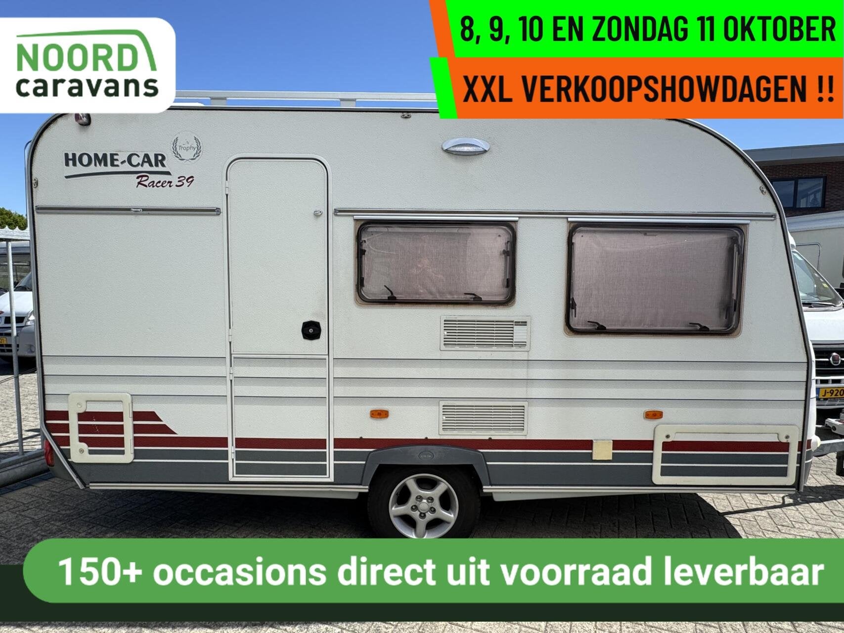 Home-car RACER 39, VOORTENT, FIETSENDRAGER, TOILET, DWARSBED, Caravans en Kamperen, Home-car, Bedrijf, 750 - 1000 kg, 6 tot 7 meter