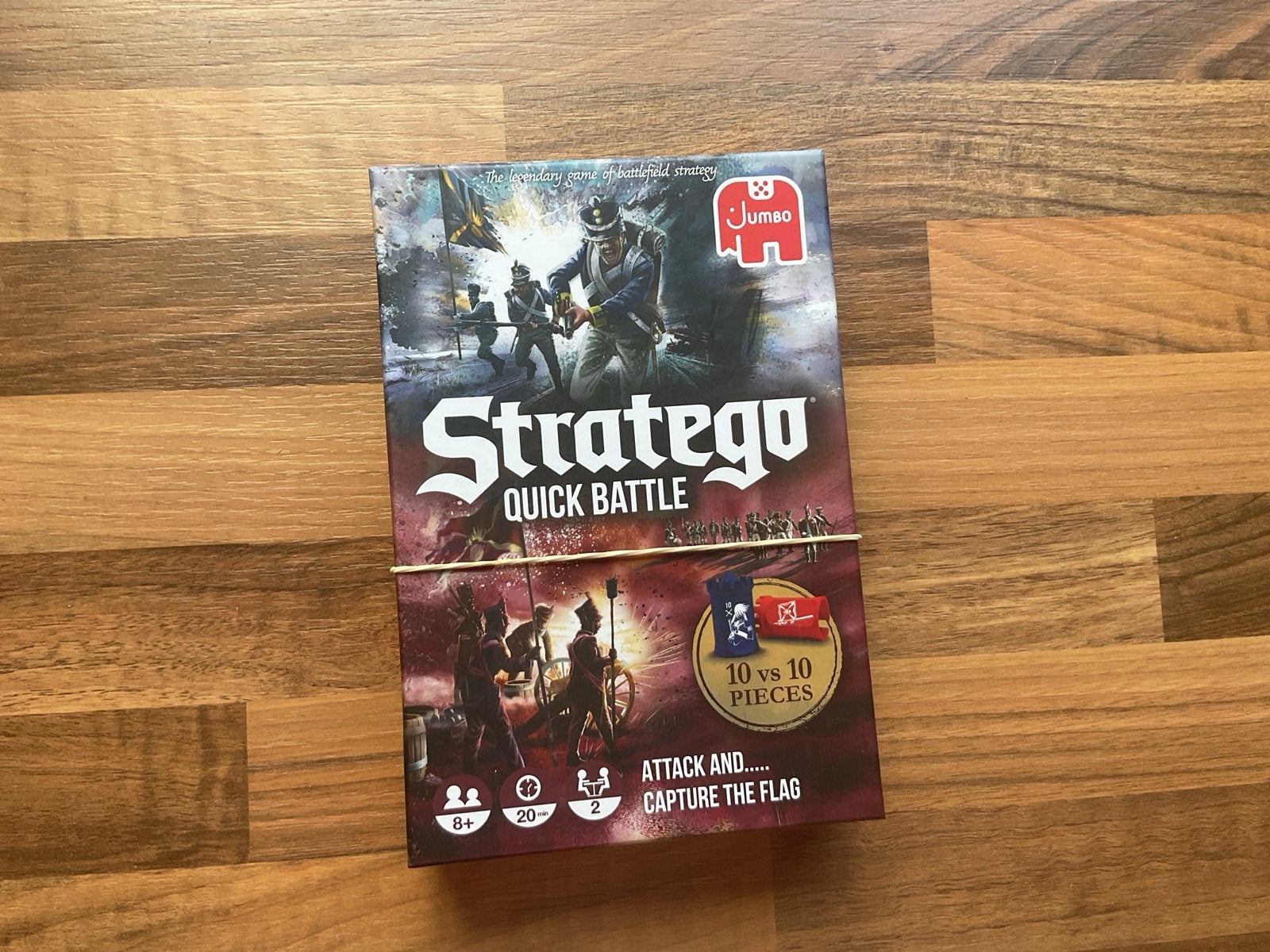 Stratego Quick Battle - Compact Strategisch Bordspel, Een of twee spelers, Ophalen, Zo goed als nieuw, Reisspel