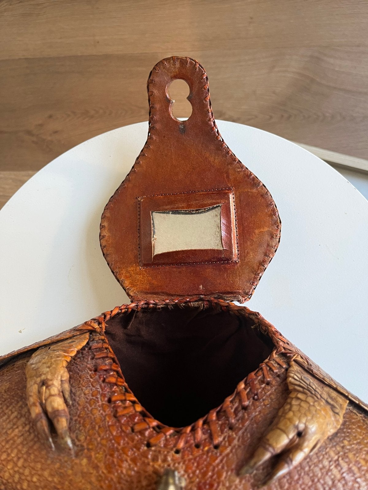 Vintage Armadillo Tas - Uniek en Handgemaakt, Ophalen of Verzenden