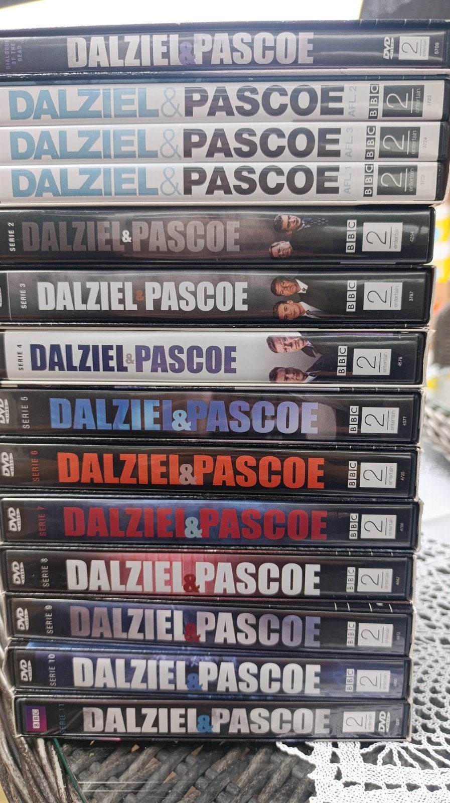 Dalziel & Pascoe DVD Boxset - Serie 1 t/m 11, Ophalen of Verzenden