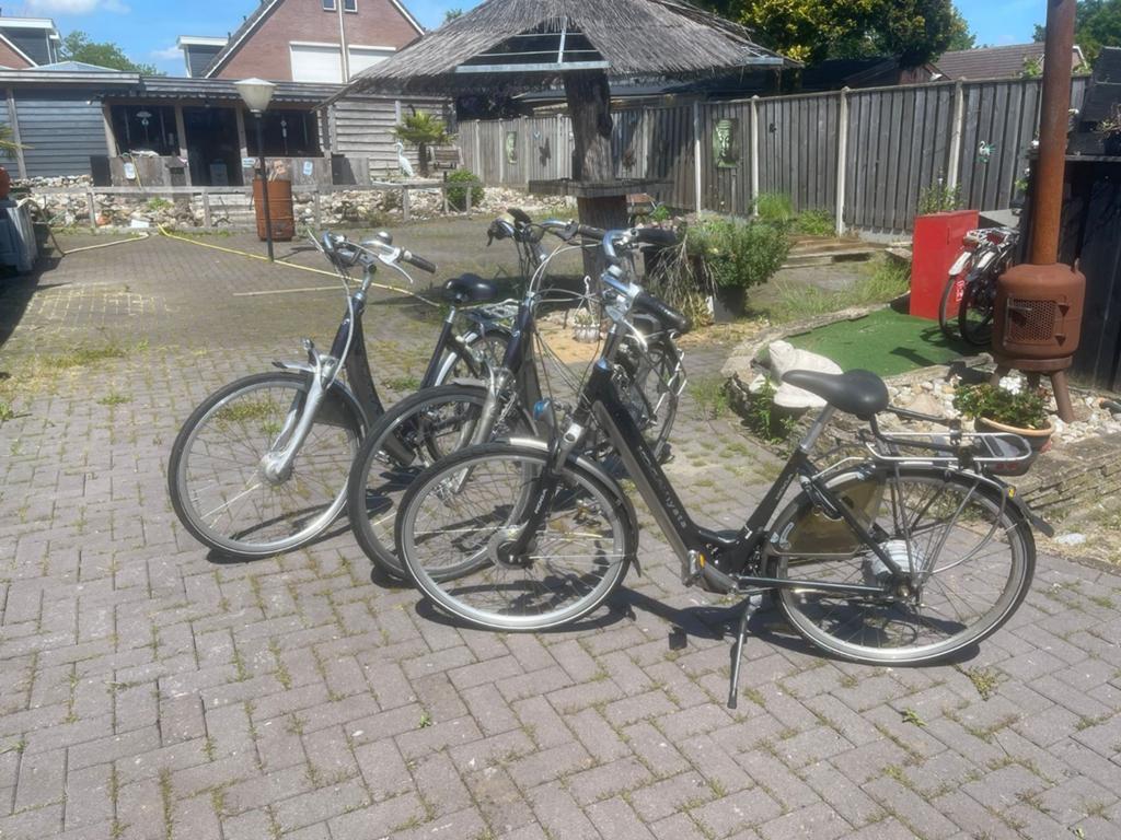 3 elektrische fietsen  voor loop of sloop 1 met lader, Ophalen of Verzenden