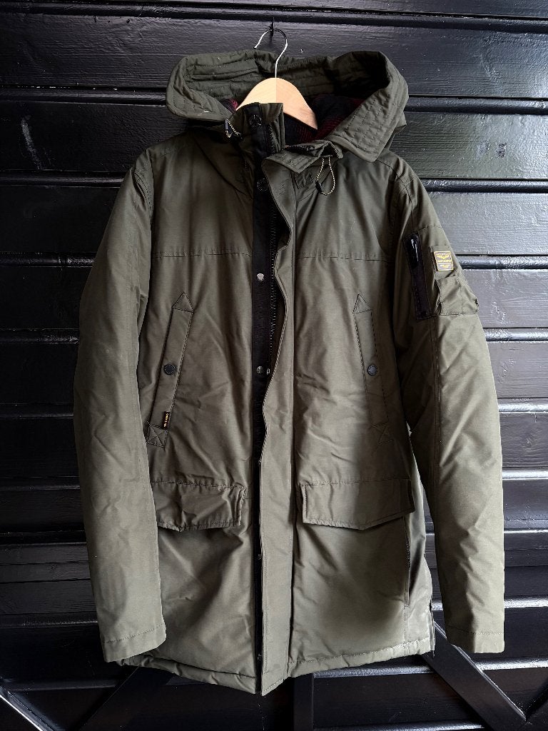 PME Legend - Ice Pilot warme winterjas Donkergroen Medium, Pall Mall PME Legend, Zo goed als nieuw, Groen, Verzenden