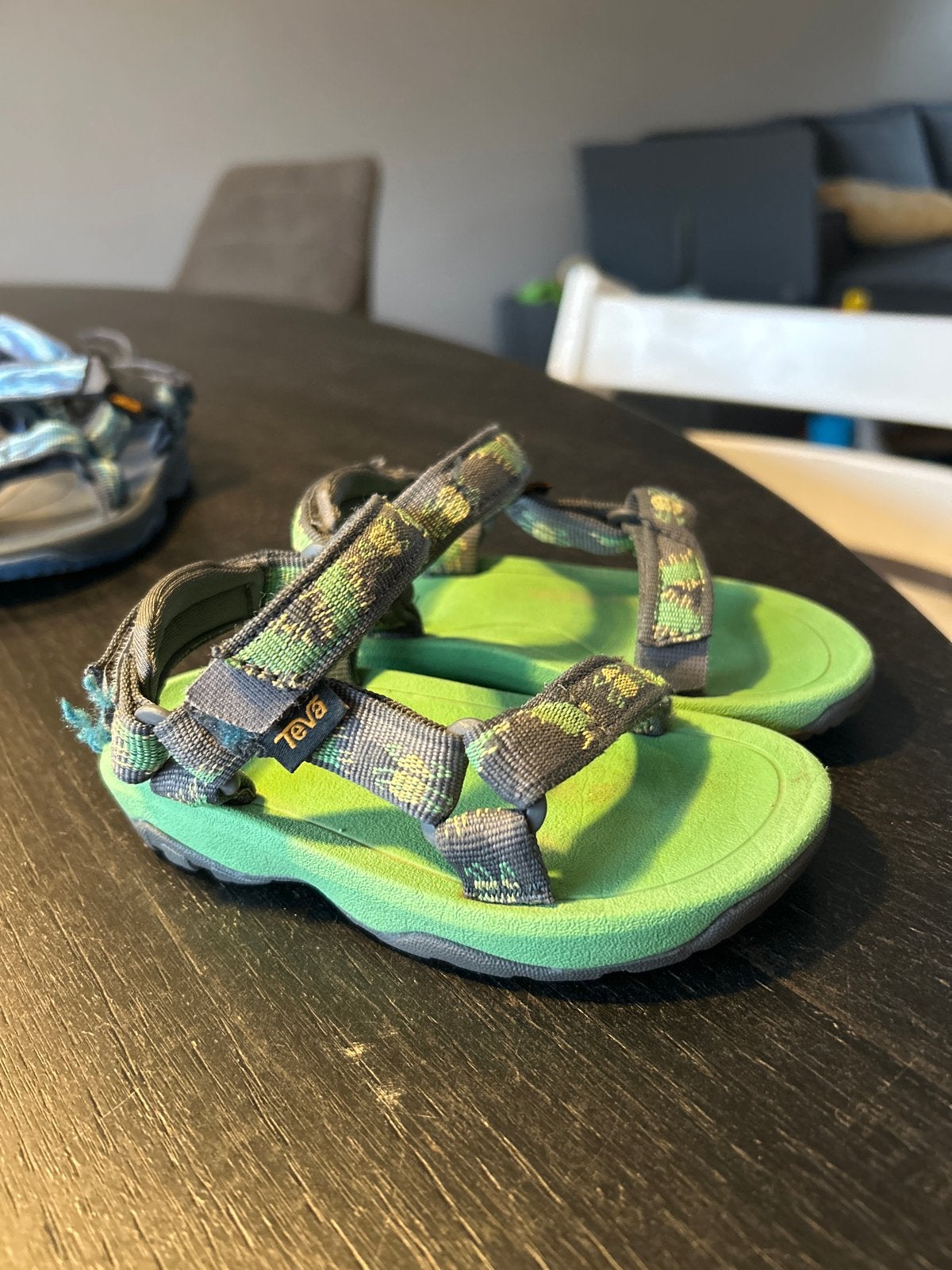 Te koop: Nette Teva sandalen voor een jongen maat 21., Gebruikt, Jongen of Meisje, Schoenen, Ophalen of Verzenden