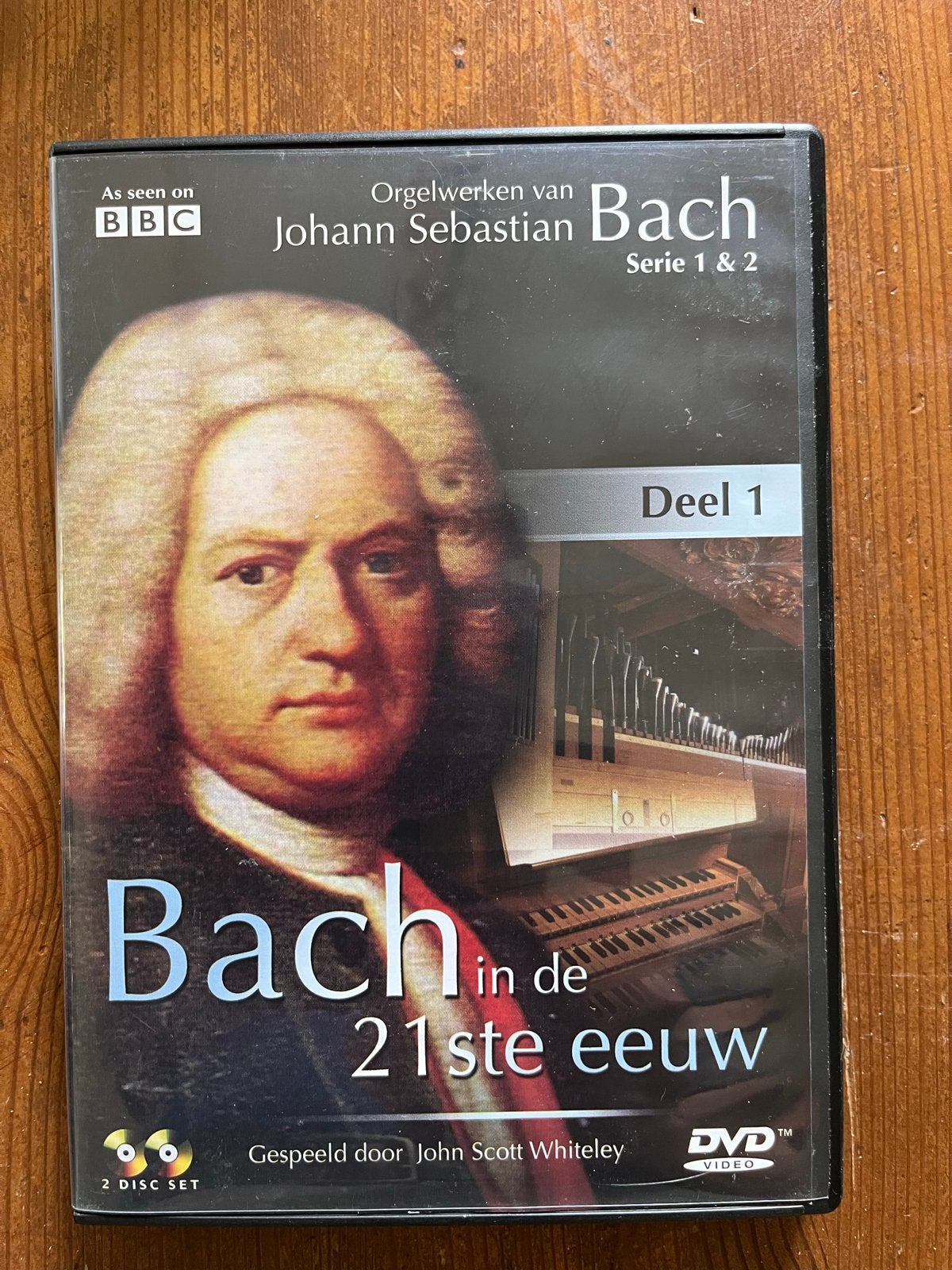 Bach in de 21ste eeuw - Orgelwerken (Deel 1) DVD, Alle leeftijden, Ophalen of Verzenden, Zo goed als nieuw, Inclusief boekje