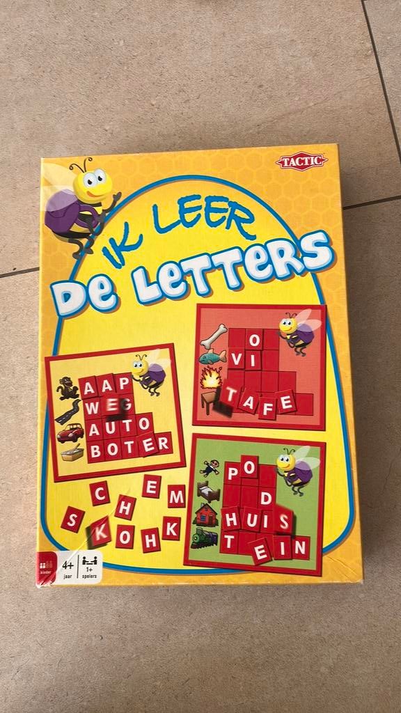 Ik leer de letters, Kinderen en Baby's, Speelgoed | Educatief en Creatief, Ophalen of Verzenden, Zo goed als nieuw