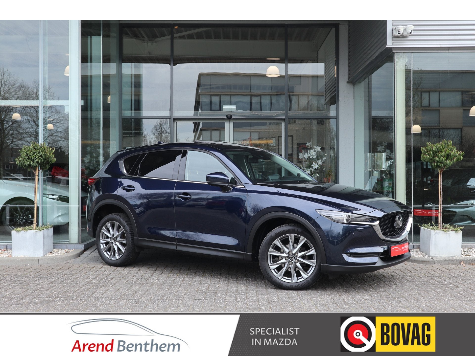Mazda CX-5 2.0 SkyActiv-G 165 Luxury Automaat / Schuifdak /, 15 km/l, Gebruikt, Euro 6, Blauw