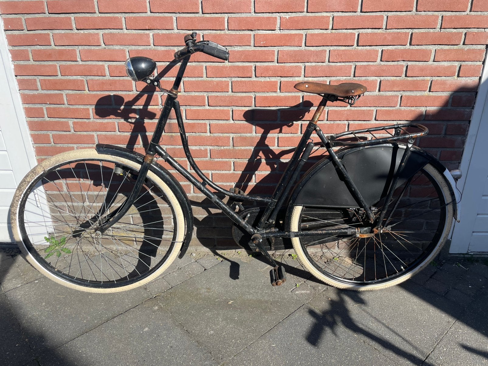 BSA Oldtimer damesfiets jaren 40, Ophalen, Terugtraprem, Jaren '40