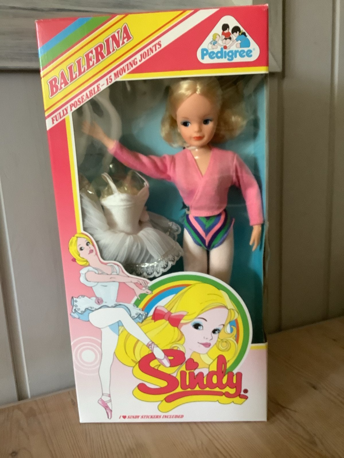 Sindy Pedigree Ballerina Pop #42055 - Volledig Beweegbaar, Ophalen of Verzenden, Fashion Doll