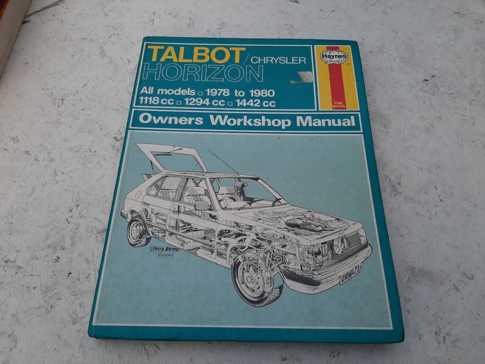 Haynes Werkplaatshandboek Talbot Chrysler Horizon, Ophalen of Verzenden