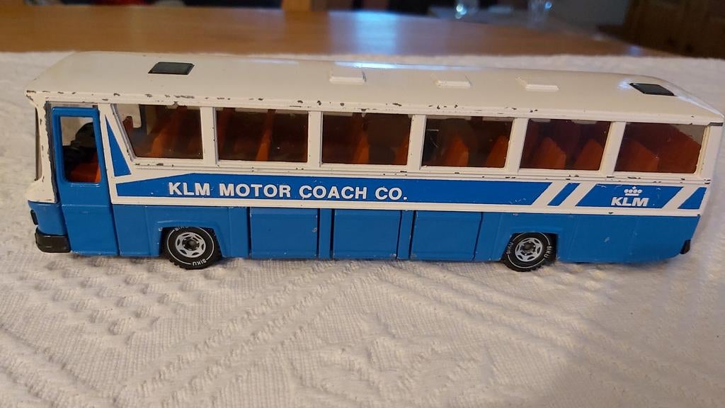 Vintage Siku MAN KLM Motor Coach Bus - Modelbus, Overige merken, Gebruikt, 1:32 tot 1:50, Overige typen