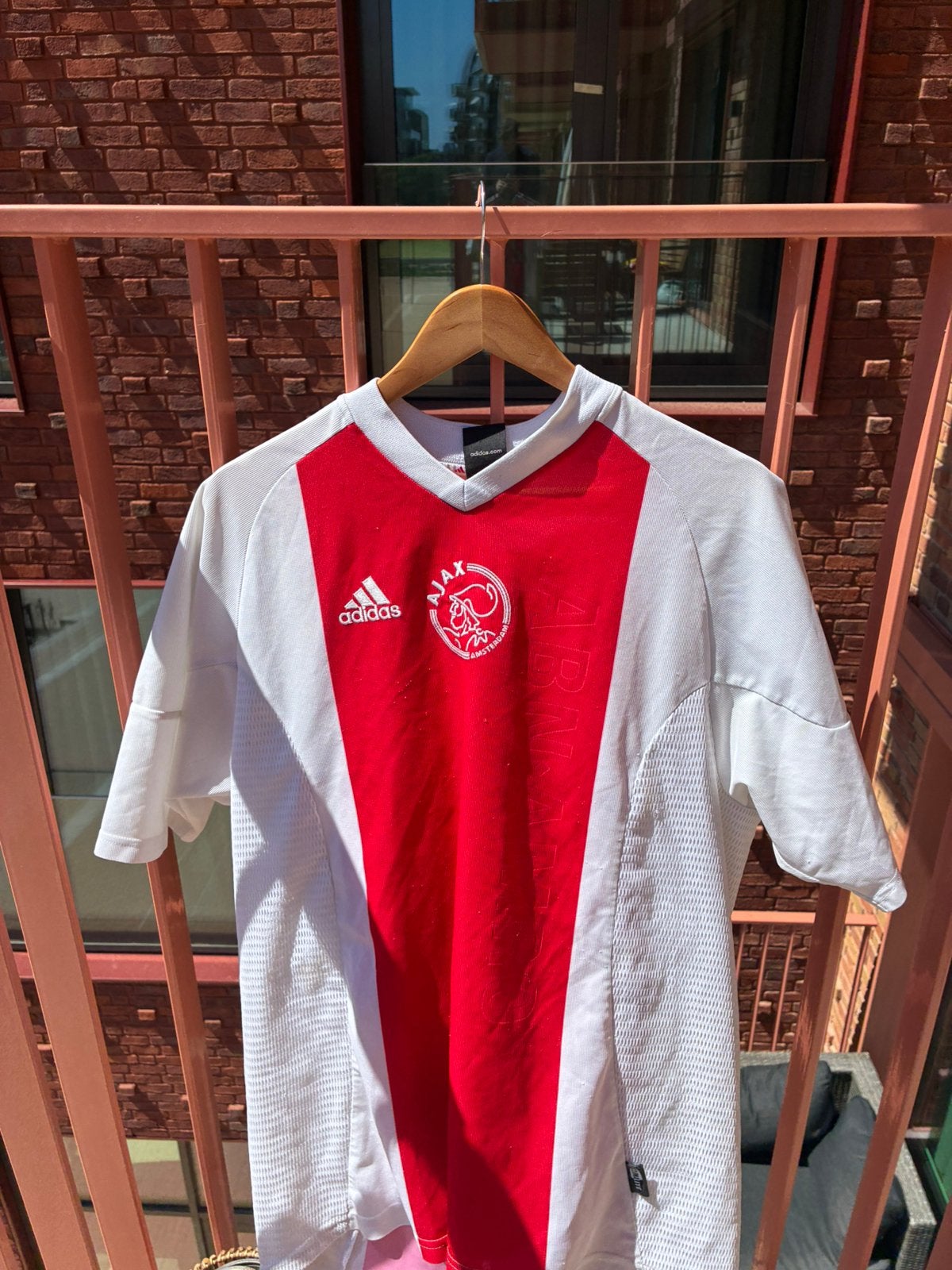 Adidas Ajax Thuisshirt 2002-04 Van der Vaart | Maat L, Ophalen of Verzenden, Zo goed als nieuw, Shirt